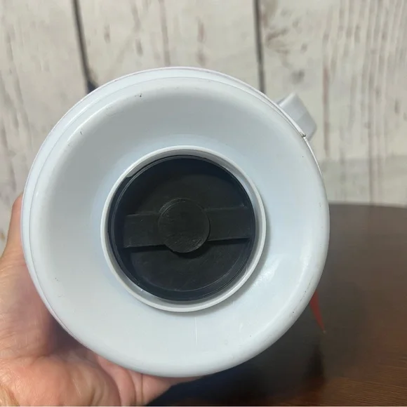 Snowman Themed Blue and White Thermos unused eventhough old 24-30oz - Picture 8 of 13